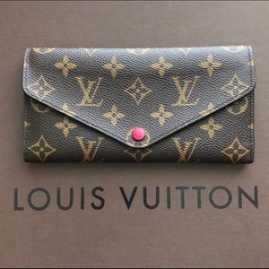 Beautiful Louis Vuitton Fuchsia Wallet